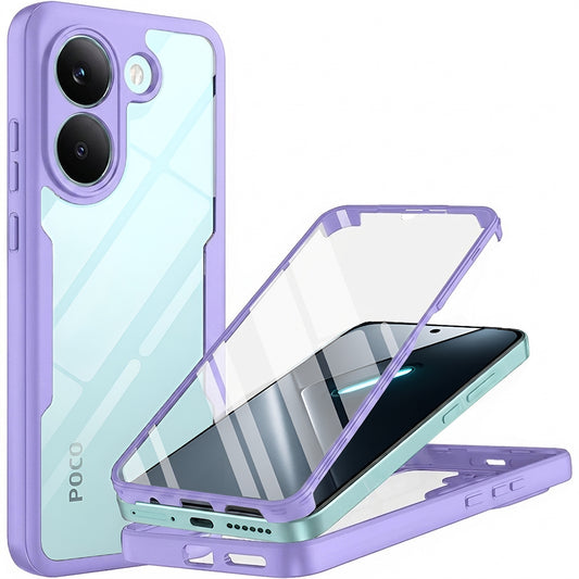 Obal na Xiaomi Poco X8 Pro, Techsuit, ColorVerse 360, fialový