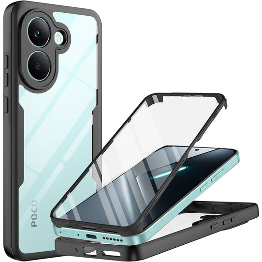 Puzdro pre Xiaomi Poco X8 Pro, Techsuit, ColorVerse 360, Čierne