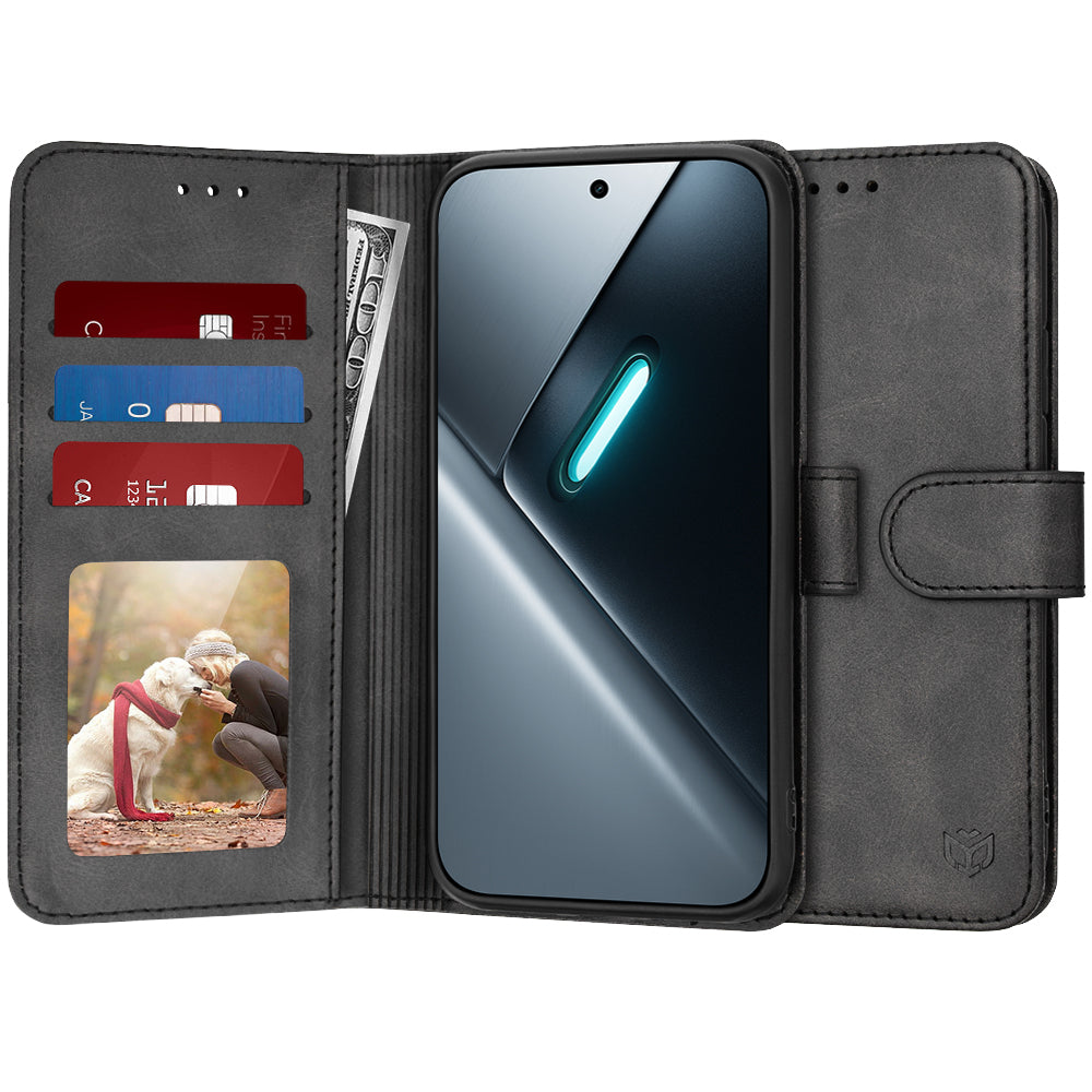 Puzdro pre Xiaomi Poco X8 Pro, Techsuit, Diary Book, Čierne