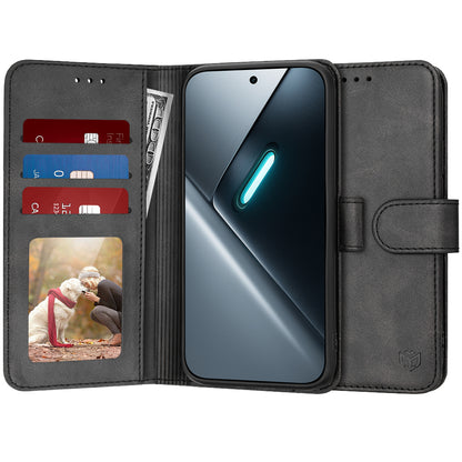 Puzdro pre Xiaomi Poco X8 Pro, Techsuit, Diary Book, Čierne