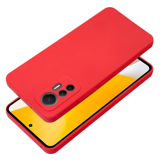 Puzdro pre Xiaomi Poco C65 / Redmi 13C, OEM, Mäkké, Červené