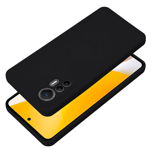 Puzdro pre Xiaomi Poco C65 / Redmi 13C, OEM, Mäkké, Čierne