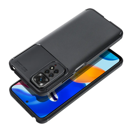 Puzdro pre Xiaomi Redmi Note 13 5G, OEM, Carbon Premium, Čierne