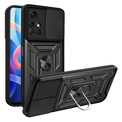 Puzdro pre Xiaomi Redmi 10 2022 / 10 (2021), Techsuit, CamShield, Čierna