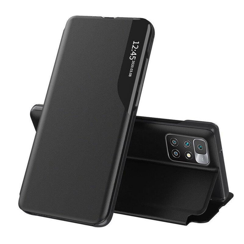 Puzdro pre Xiaomi Redmi 10 2022 / 10 (2021), Techsuit, eFold, Čierne