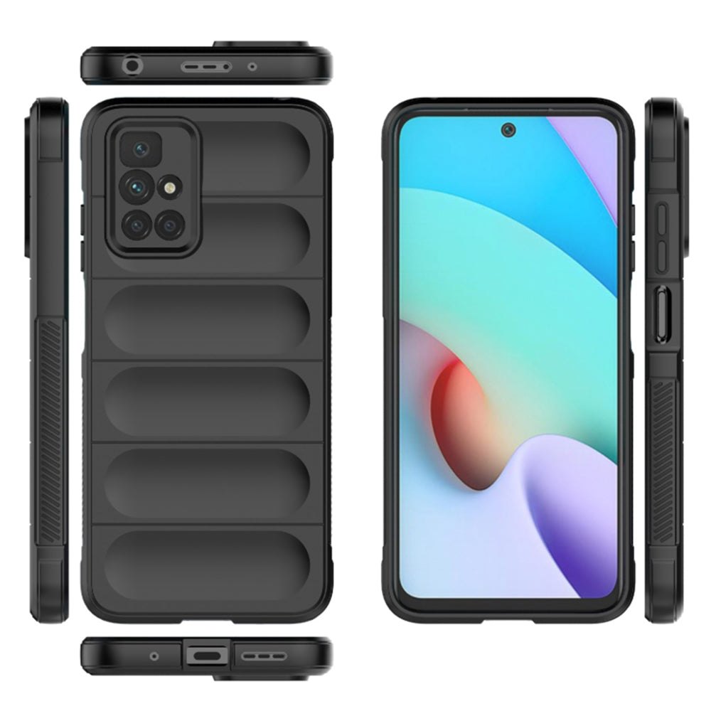 Puzdro pre Xiaomi Redmi 10 2022 / 10 (2021), Techsuit, Magic Shield, Čierna