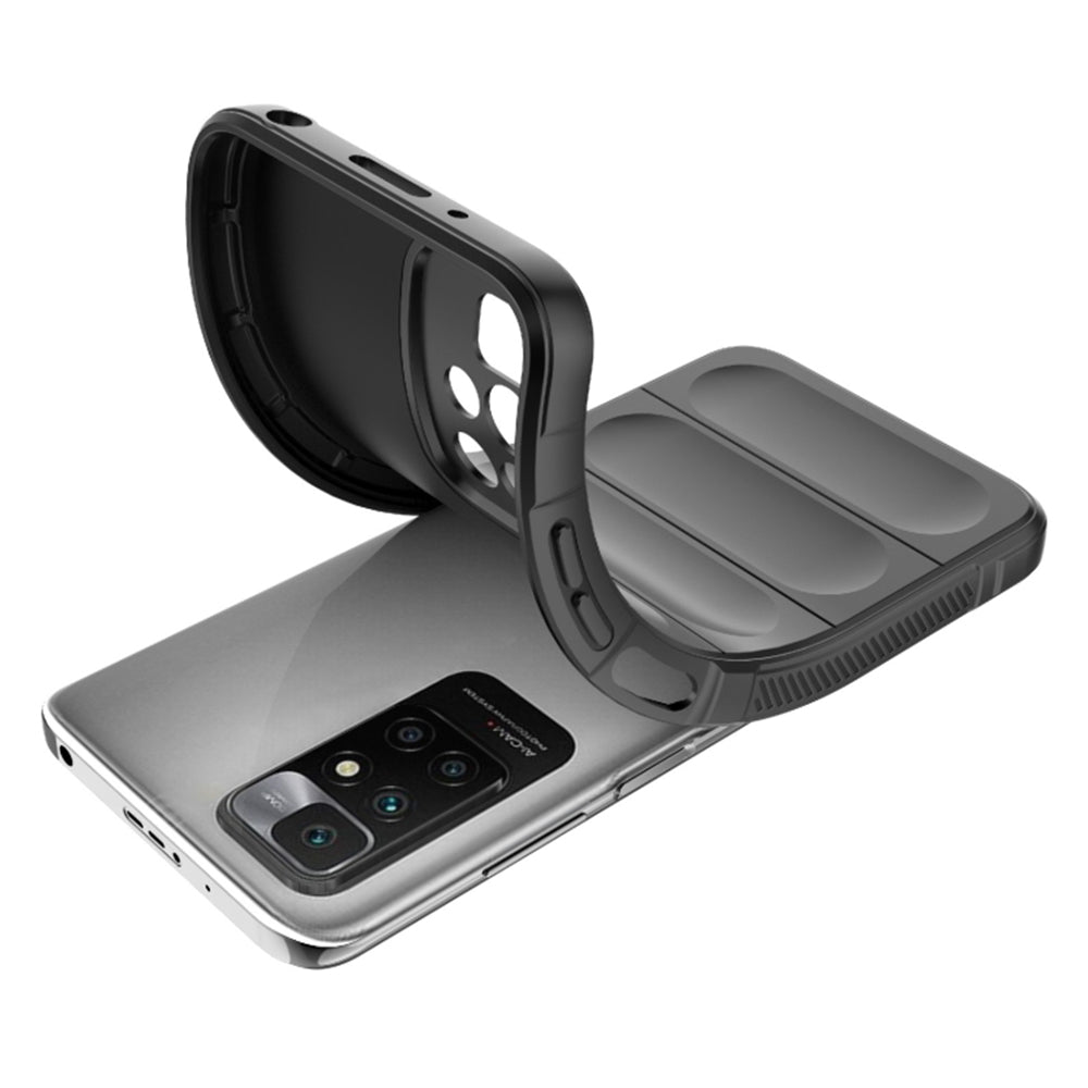 Puzdro pre Xiaomi Redmi 10 2022 / 10 (2021), Techsuit, Magic Shield, Čierna