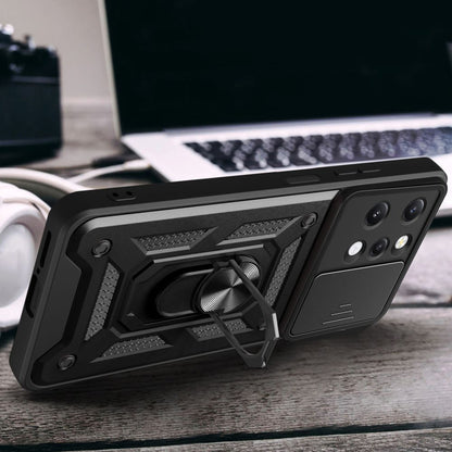 Case for Xiaomi Redmi 12 5G / 12, Techsuit, CamShield, Black