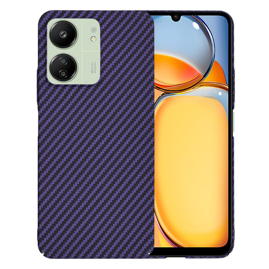 Puzdro pre Xiaomi Redmi 13C 5G / 13C / Poco C65, Techsuit, Carbonite FiberShell, fialové