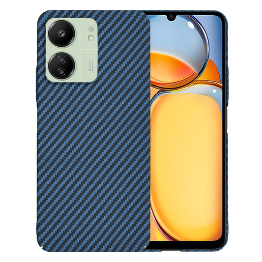 Puzdro pre Xiaomi Redmi 13C 5G / 13C / Poco C65, Techsuit, Carbonite FiberShell, Tyrkysové