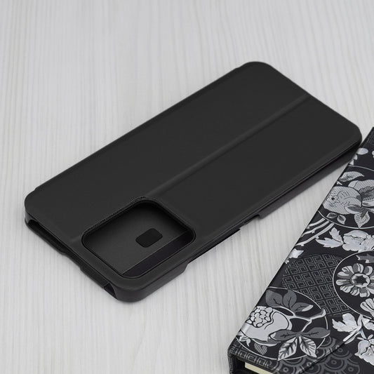Puzdro pre Xiaomi Redmi 13C 5G / 13C / Poco C65, Techsuit, eFold, čierne