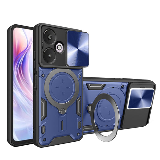 Puzdro pre Xiaomi Redmi 13C 5G, Techsuit, CamGuard Pro, Modré
