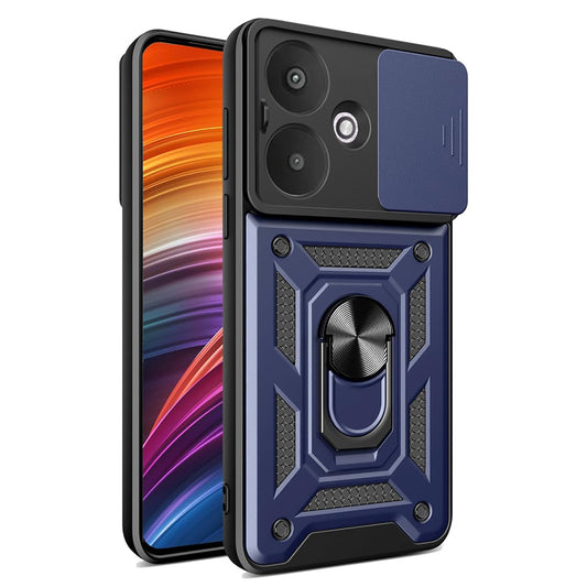 Puzdro pre Xiaomi Redmi 13C 5G, Techsuit, CamShield, Modré