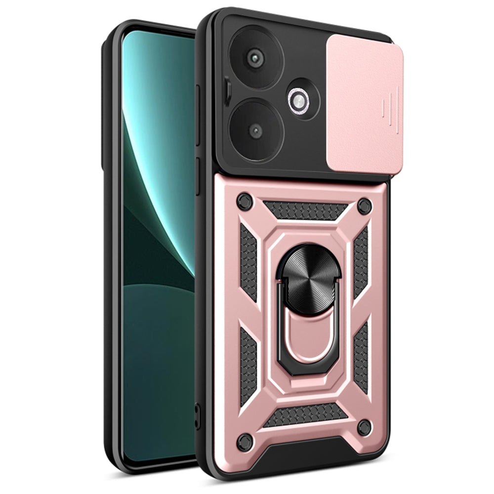 Puzdro pre Xiaomi Redmi 13C 5G, Techsuit, CamShield, Ružové