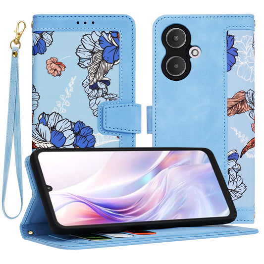 Puzdro pre Xiaomi Redmi 13C 5G, Techsuit, FlipCraft, Modrá