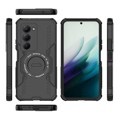 Puzdro pre Xiaomi Redmi 15 5G / 15 4G, Techsuit, ArmorMag, Čierne