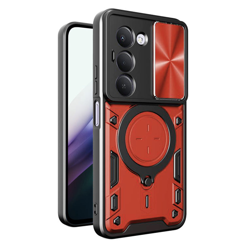 Puzdro pre Xiaomi Redmi 15 5G / 15 4G, Techsuit, CamGuard Pro, Červené