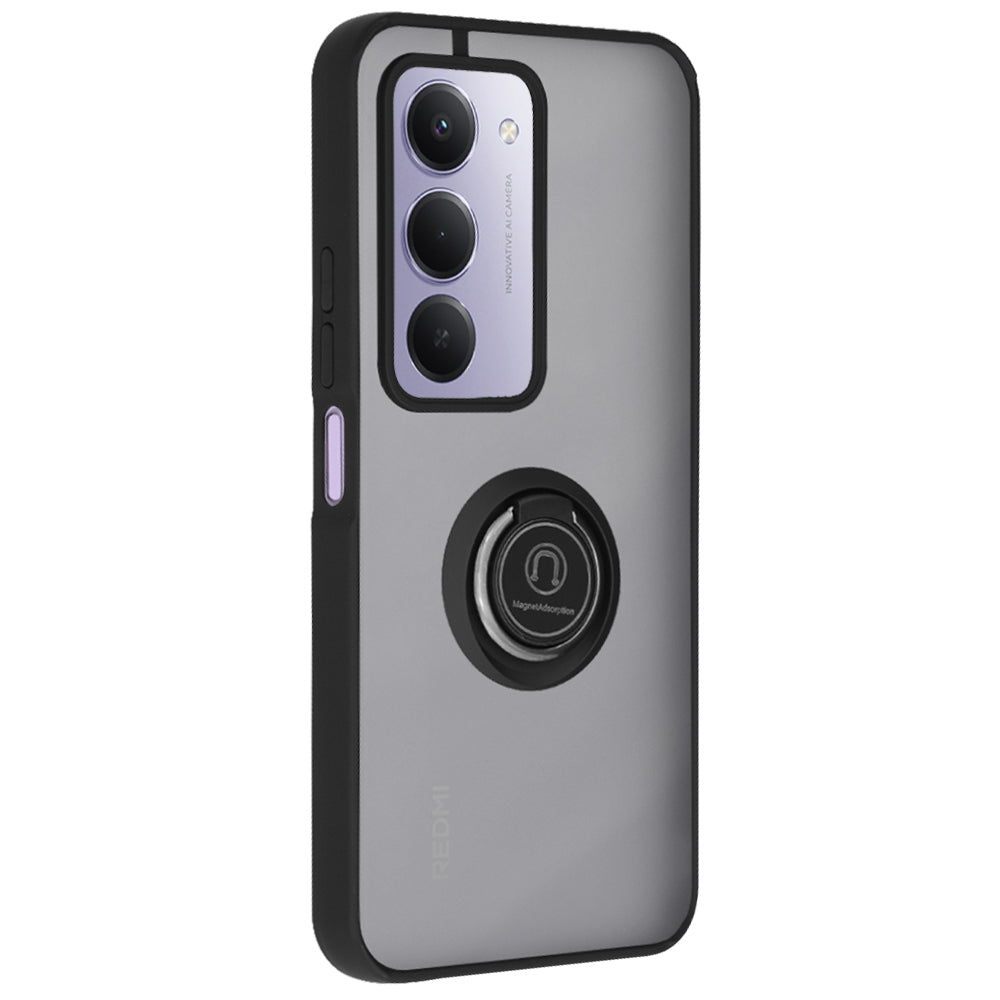 Puzdro pre Xiaomi Redmi 15 5G / 15 4G, Techsuit, Glinth, Čierne