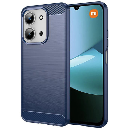 Puzdro pre Xiaomi Redmi 15C 5G / 15C 4G, Techsuit, Karbón, Modrá