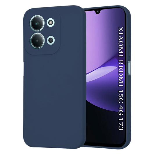 Obal na Xiaomi Redmi 15C 5G / 15C 4G, Techsuit, SoftFlex, tmavomodrý