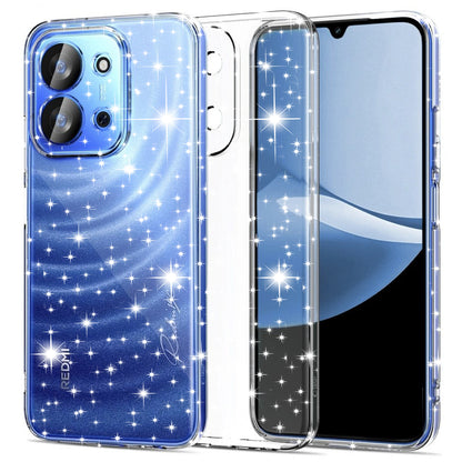 Puzdro pre Xiaomi Redmi 15C 5G / 15C 4G, Techsuit, SparkleSkin, Priehľadné