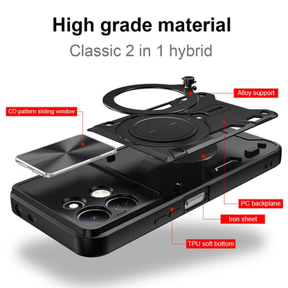 Puzdro pre Xiaomi Redmi 17 5G / 17 4G, Techsuit, CamGuard Pro, ružovozlaté