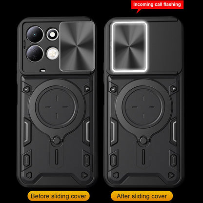 Puzdro pre Xiaomi Redmi 17 5G / 17 4G, Techsuit, CamGuard Pro, ružovozlaté