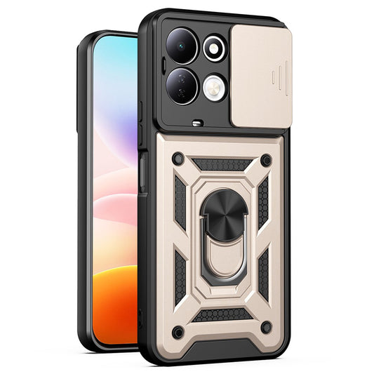Puzdro pre Xiaomi Redmi 17 5G / 17 4G, Techsuit, CamShield, Zlaté