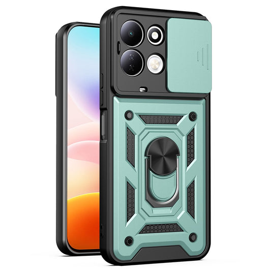 Puzdro pre Xiaomi Redmi 17 5G / 17 4G, Techsuit, CamShield, Zelené
