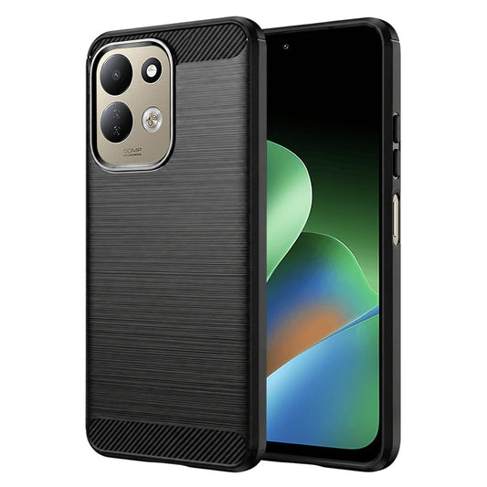 Puzdro pre Xiaomi Redmi 17 5G / 17 4G, Techsuit, Karbón, Čierne