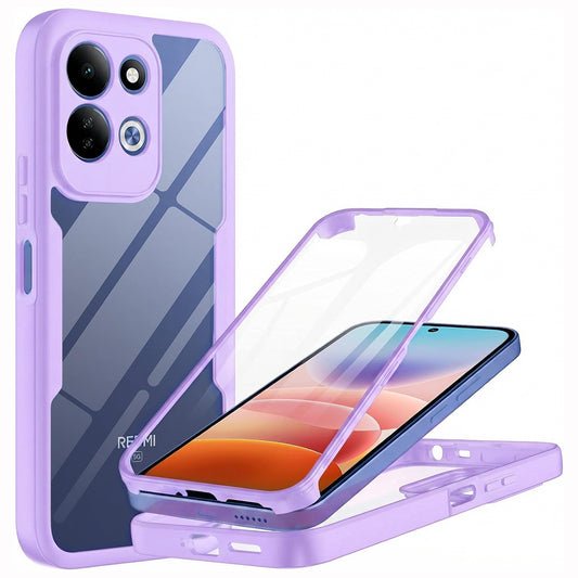 Puzdro pre Xiaomi Redmi 17 5G / 17 4G, Techsuit, ColorVerse 360, fialové