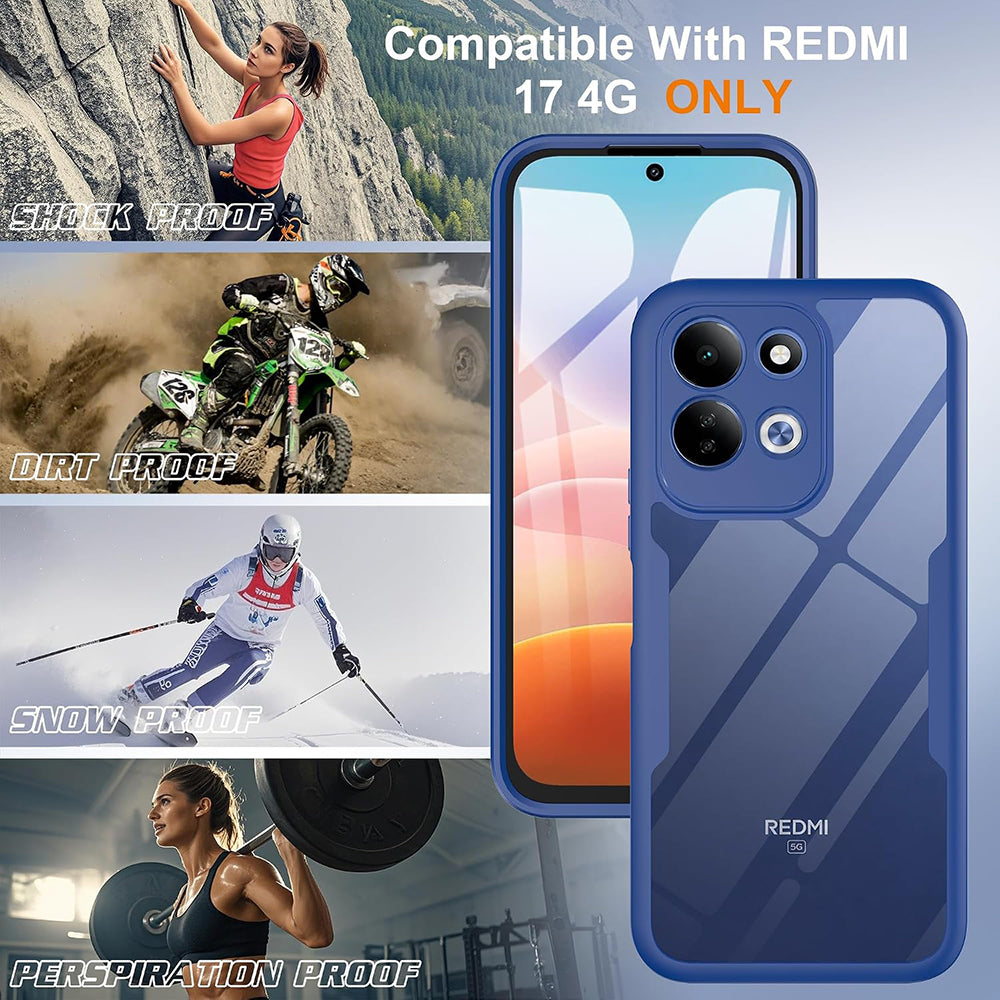 Case for Xiaomi Redmi 17 5G / 17 4G, Techsuit, ColorVerse 360, Pink