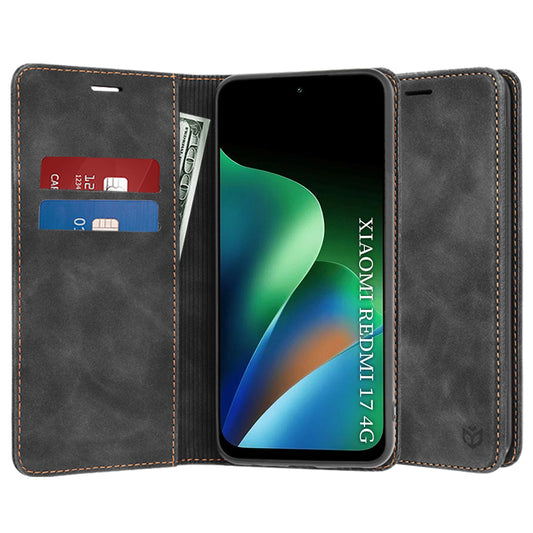 Puzdro pre Xiaomi Redmi 17 5G / 17 4G, Techsuit, Confy, Čierne