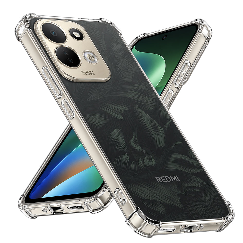 Puzdro pre Xiaomi Redmi 17 5G / 17 4G, Techsuit, Shockproof Clear, priehľadné