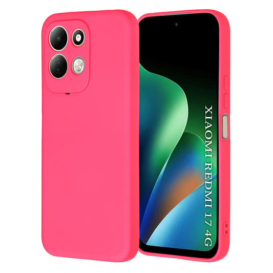 Puzdro pre Xiaomi Redmi 17 5G / 17 4G, Techsuit, SoftFlex, tmavoružové
