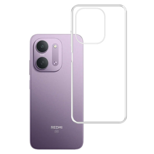 Puzdro pre Xiaomi Redmi 17C 5G, 3MK, Priehľadné, Transparentné