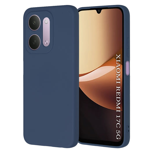 Puzdro pre Xiaomi Redmi 17C 5G, Techsuit, SoftFlex, tmavomodré