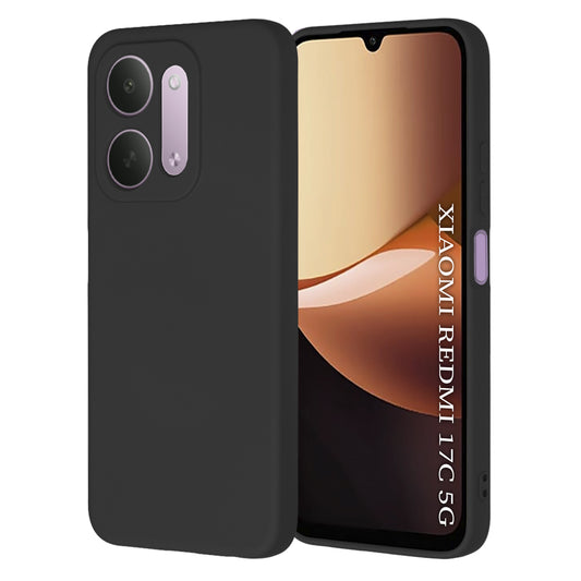 Puzdro pre Xiaomi Redmi 17C 5G, Techsuit, SoftFlex, čierne