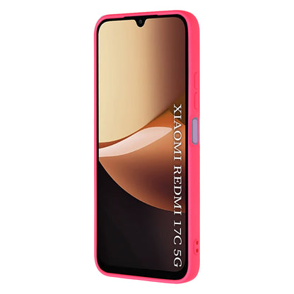 Puzdro na Xiaomi Redmi 17C 5G, Techsuit, SoftFlex, tmavoružové