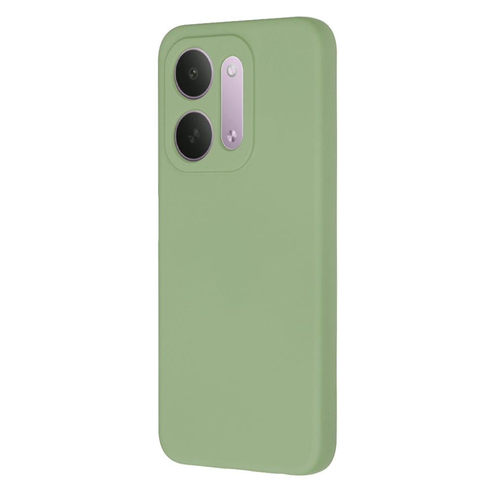Puzdro na Xiaomi Redmi 17C 5G, Techsuit, SoftFlex, svetlozelené