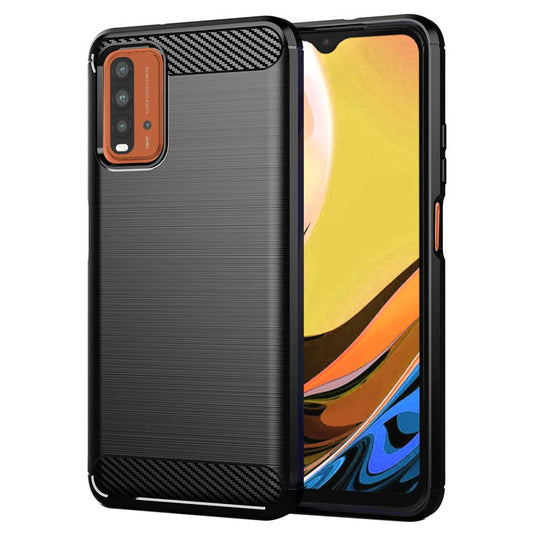 Puzdro pre Xiaomi Redmi 9 Power / 9T, Techsuit, Karbón, Čierne