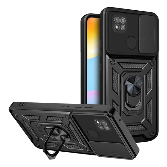 Puzdro pre Xiaomi Redmi 9C NFC / 9C, Techsuit, CamShield, Čierne