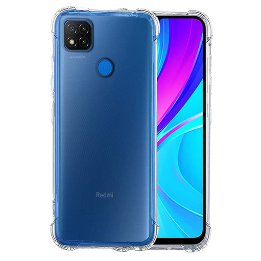 Puzdro pre Xiaomi Redmi 9C NFC / 9C, Techsuit, nárazuvzdorné priehľadné, transparentné