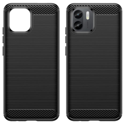 Puzdro pre Xiaomi Redmi A2+ / A1+, Techsuit, Karbón, Čierne