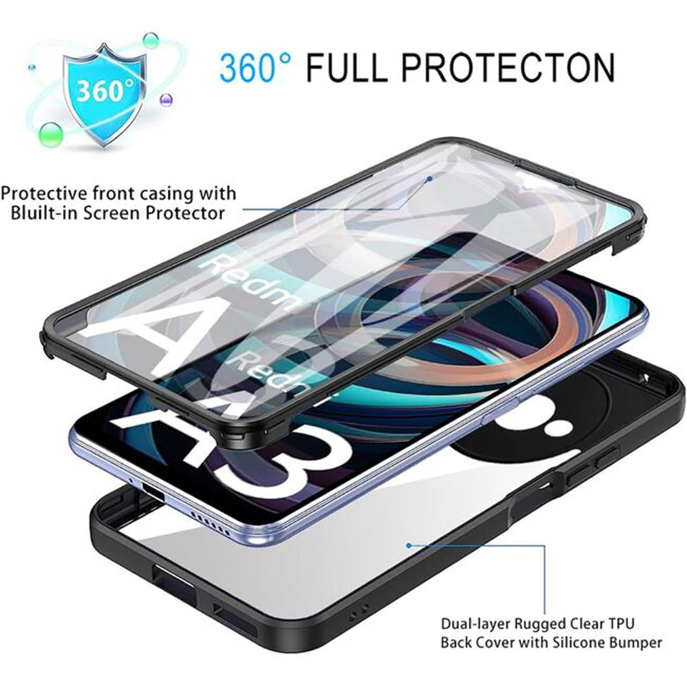 Case for Xiaomi Redmi A3x / A3, Techsuit, ColorVerse 360, Purple