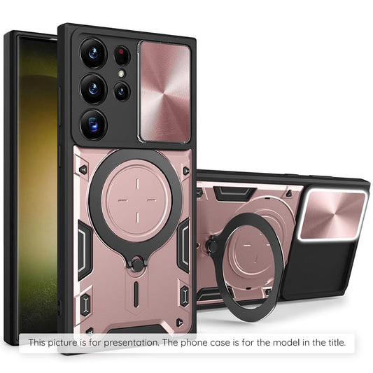 Puzdro pre Xiaomi Redmi A5 4G (Štandard), Techsuit, CamGuard Pro, Ružovo-zlaté