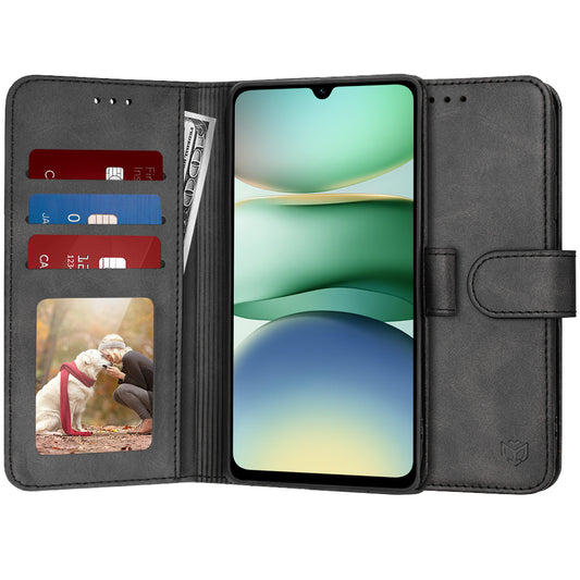 Puzdro pre Xiaomi Redmi A5 4G (Štandard), Techsuit, Diary Book, Čierna