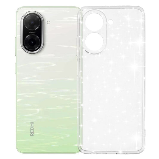 Obal na Xiaomi Redmi A5 4G (Štandard), Techsuit, SparkleSkin, Priehľadný