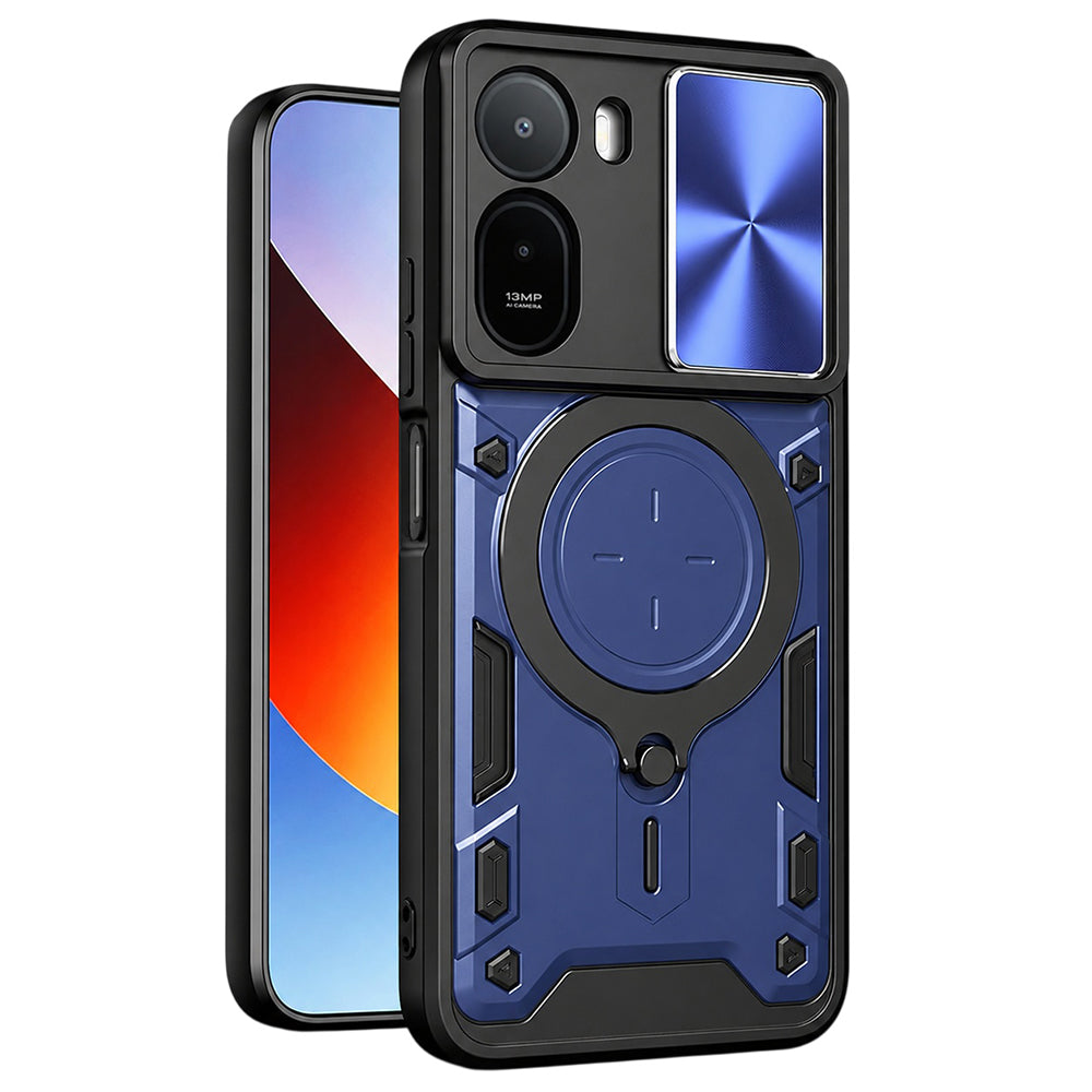 Puzdro pre Xiaomi Redmi A7 Pro 4G, Techsuit, CamGuard Pro, Modré