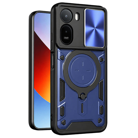 Puzdro pre Xiaomi Redmi A7 Pro 4G, Techsuit, CamGuard Pro, Modré